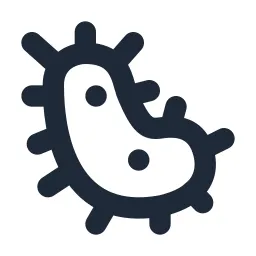 Bacteria Line Icon