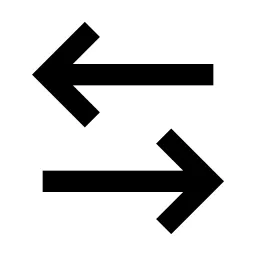 Arrow Left Right Line Icon