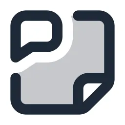 Note Chat Duotone Icon