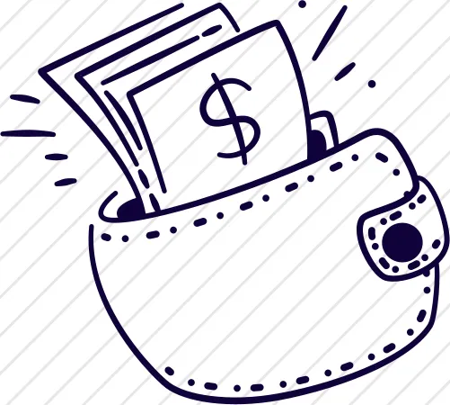 Wallet with Cash