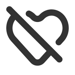 Heart Off Icon