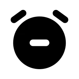 Alarm Minus Icon