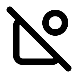 Notification Off Line Icon