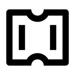 Coupon 4 Line Icon