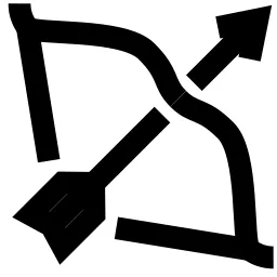 Archery Bow Arrow Icon