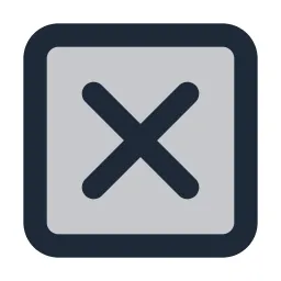 Multiply Box Duotone Icon