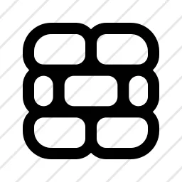 Firewall Wall Icon