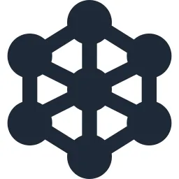 Decentral Solid Icon
