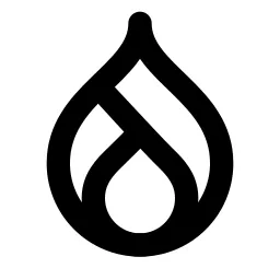 Brand Drupal Line Icon