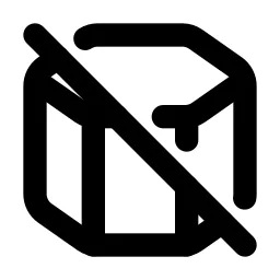 Hexagonal Prism Off Line Icon