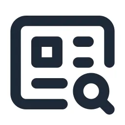 Article Search Line Icon