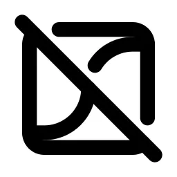 Contrast 2 Off Line Icon