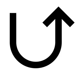 Arrow Turn Forward Line Icon