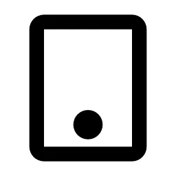 Device Tablet Line Icon