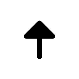 Arrow Up Fill Icon