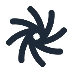 Black Hole Line Icon