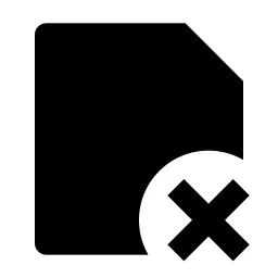 File Close Fill Icon