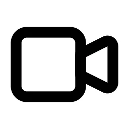 Video Line Icon