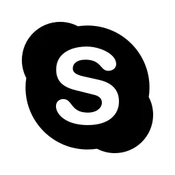 Skype Fill Icon