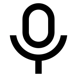 Mic Line Icon