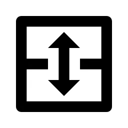 Split Cells Vertical Icon