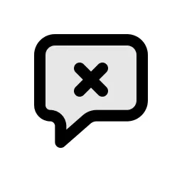 Message Close Duo Icon