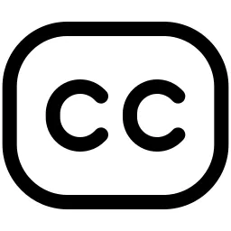 Closed Captions Tag Icon