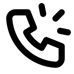 Phone Ringing Line Icon