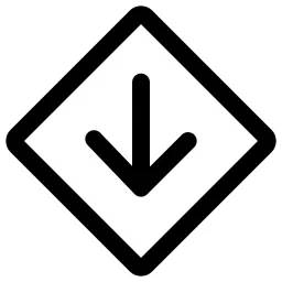 Priority Down Icon
