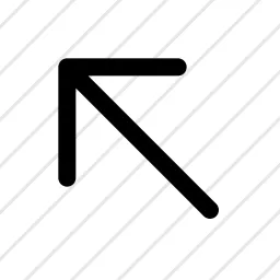Arrow Up Left Icon