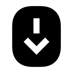 Scroll To Bottom Fill Icon