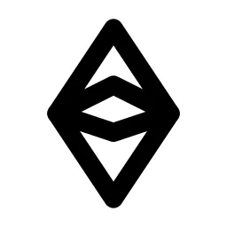 Currency Ethereum Line Icon