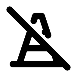 Traffic Cone Off Line Icon