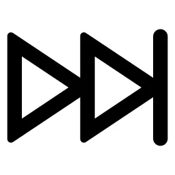 Forward End Line Icon