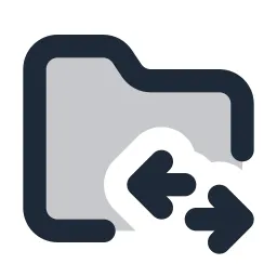 Folder Change Duotone Icon