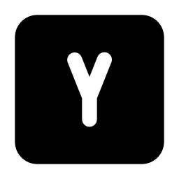 Square Letter Y Icon