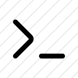 Console Simple Icon