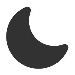 Moon Fill Icon