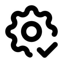 Settings Check Line Icon