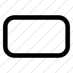 Aspect Ratio 16 9 Landscape Icon