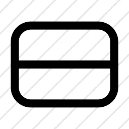Column Wide Half Icon