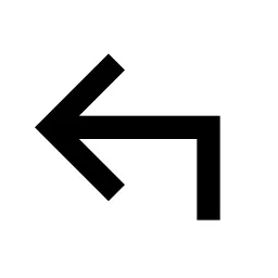 Corner Up Left Line Icon