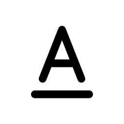 Font Color Fill Icon