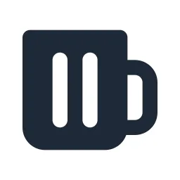 Beer Glas Solid Icon