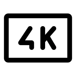 Display 4k Icon