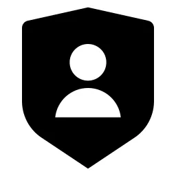 Shield User Fill Icon