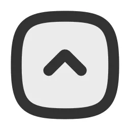 Chevron Up Square Duotone Icon
