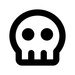 Skull Line Icon