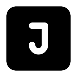 Square Letter J Icon