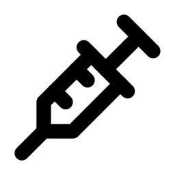 Vaccine Line Icon